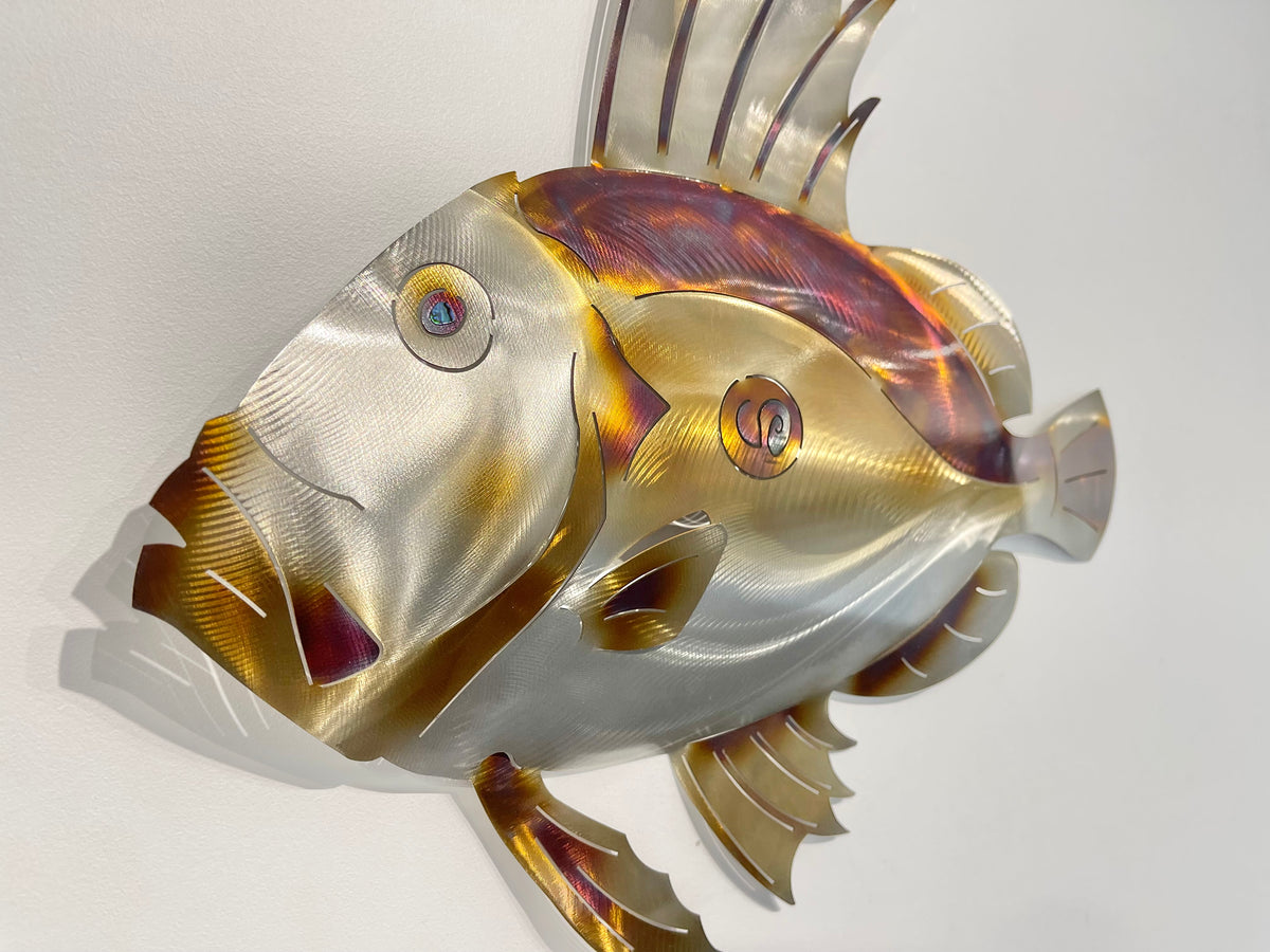 John Dory Steel Fish Sculputer – Jiwa Steel